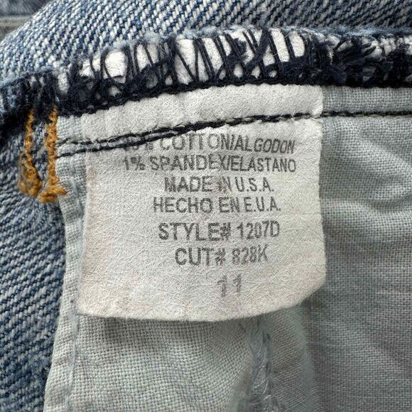 Plastic by GLY Distressed Bootcut Jeans Women's / Juniors Size 11 - Picture 7 of 9